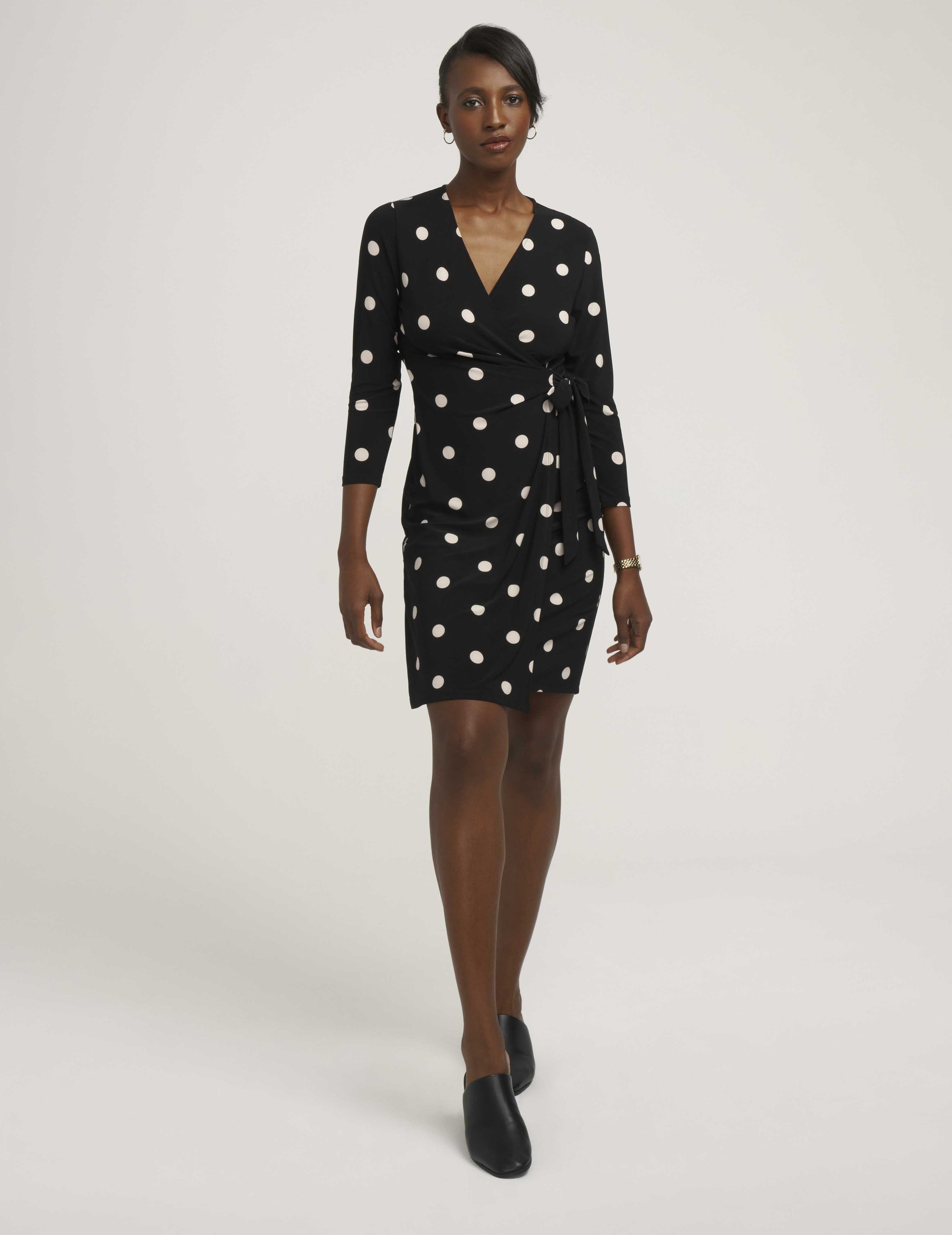 Anne klein classic wrap dress Clearance