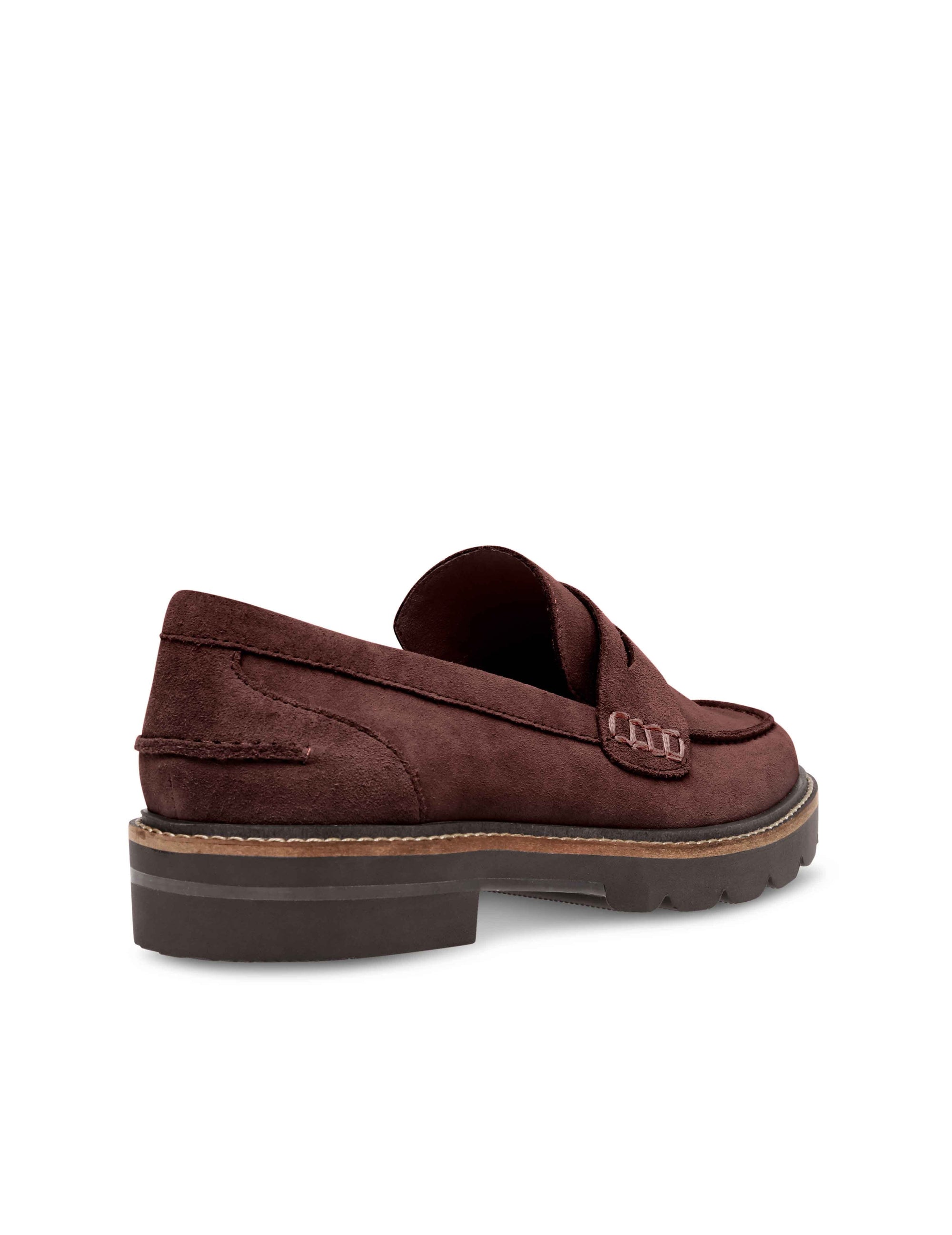 Emmylou Suede Loafers Dark Brown Anne Klein - Main Image