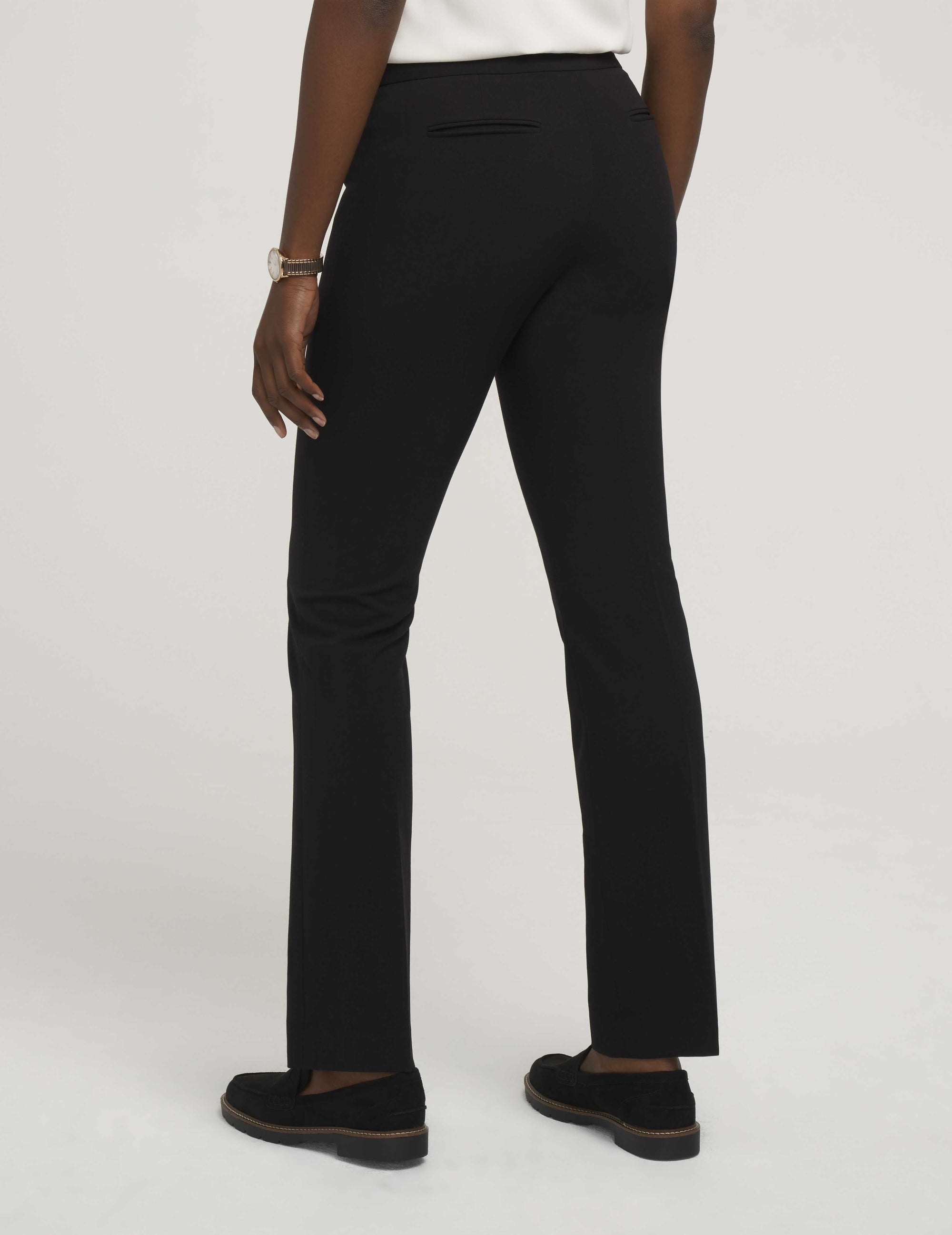 Flare Leg Dress Pant in Black | Anne Klein Flare Leg Dress Pant in Black | Anne Klein