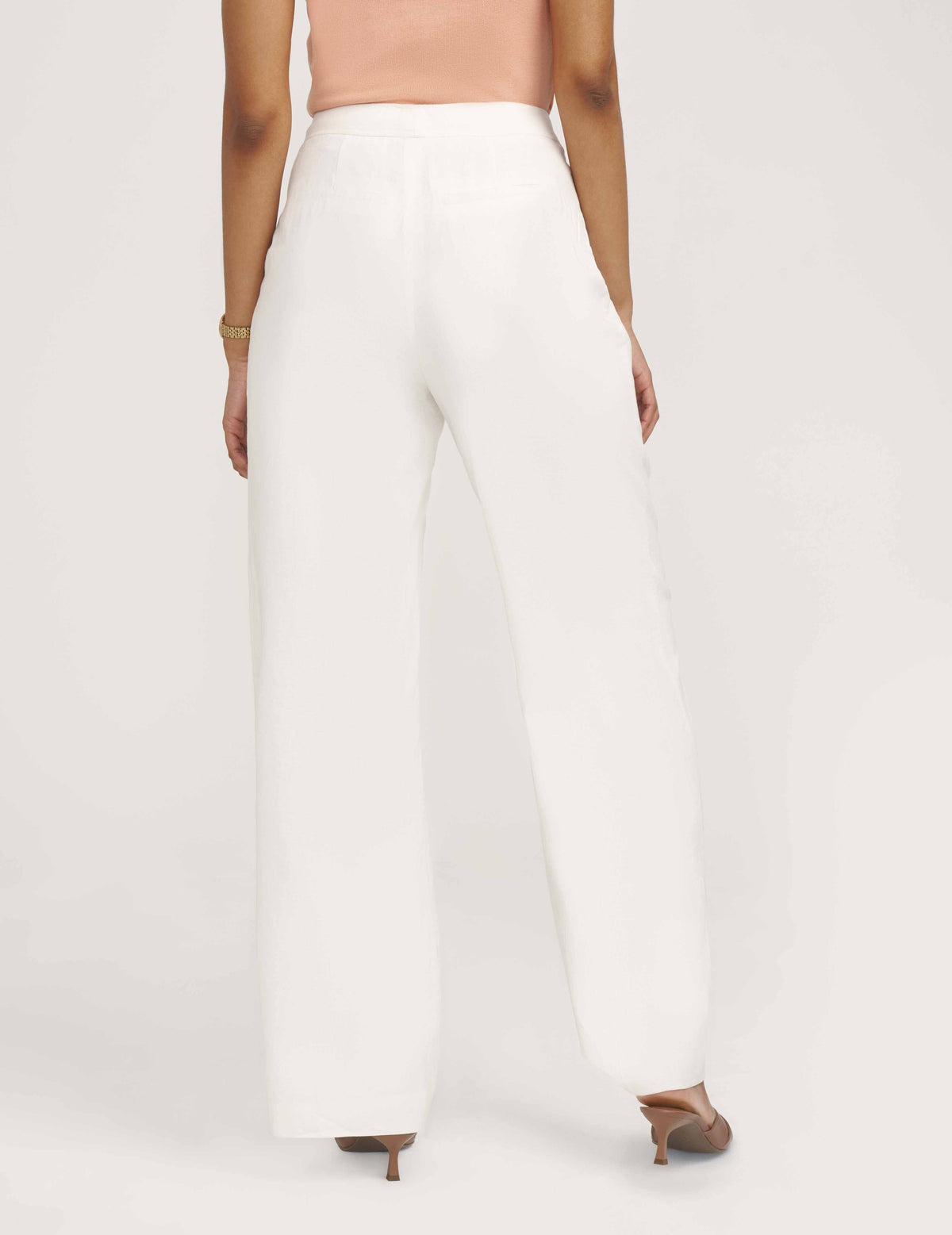 Anne Klein  Fly Front Wide Leg Trouser- Clearance