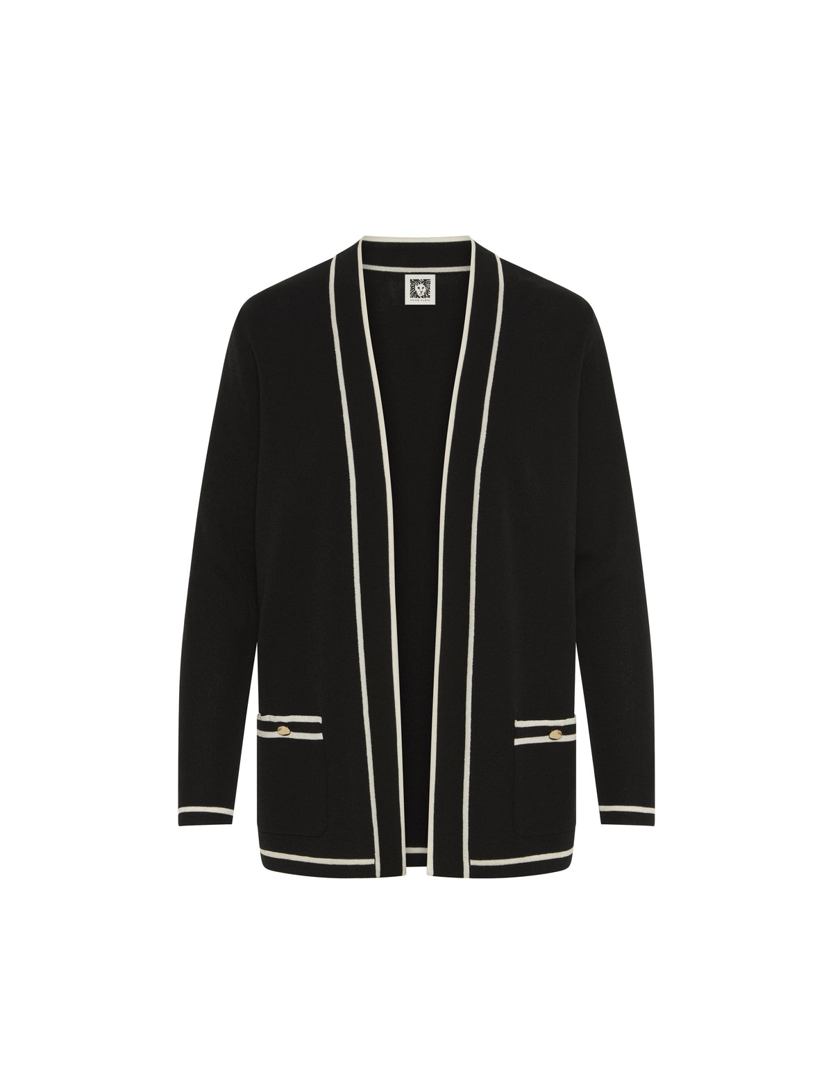 Anne Klein Malibu Cardigan With Tipping
