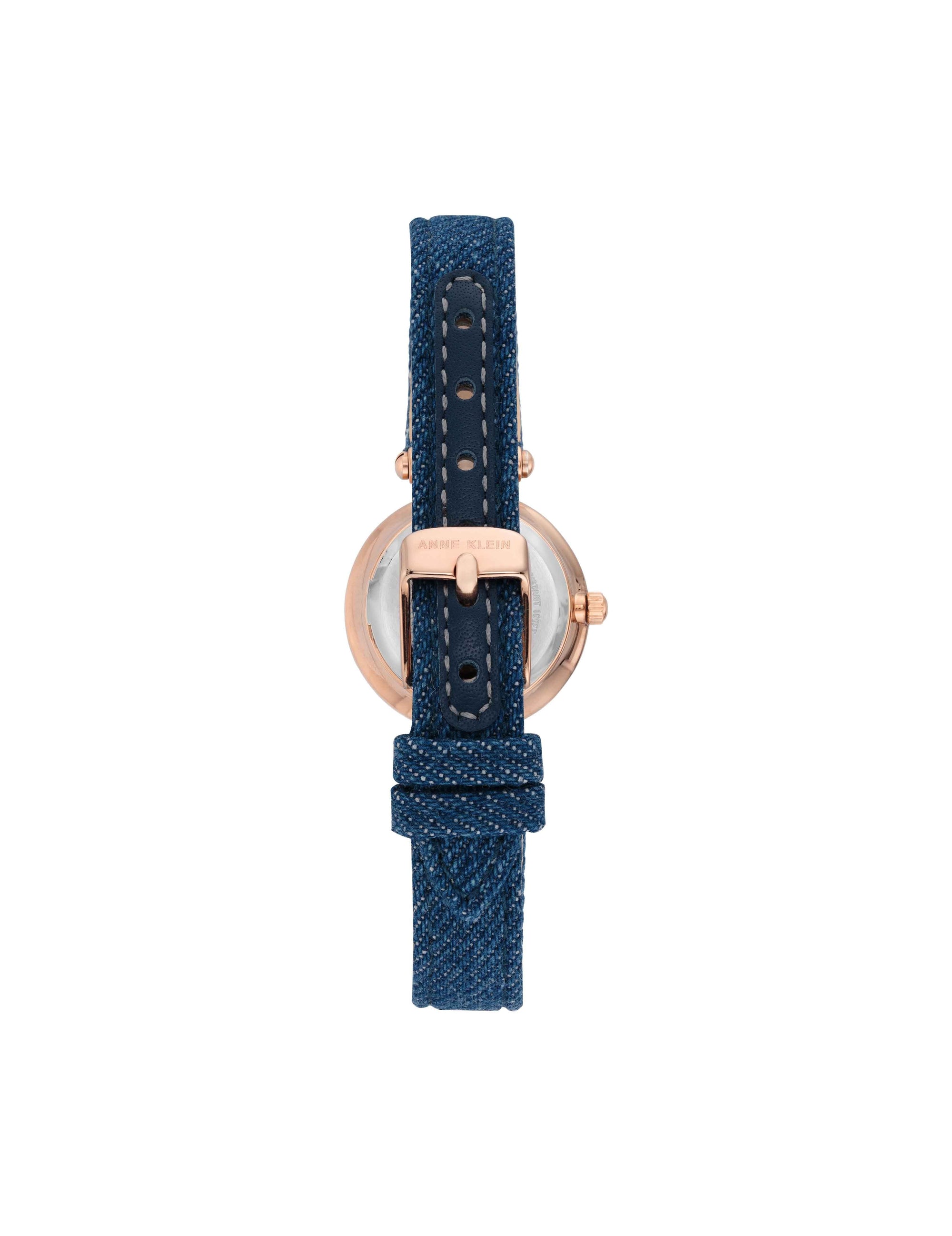 Anne Klein Modern Denim Strap Watch