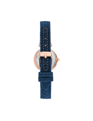 Anne Klein Modern Denim Strap Watch