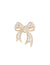 Anne Klein Gold-Tone Faux Pearl Cluster Bow Brooch
