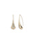 Anne Klein Gold-Tone Gold-Tone Folded Earrings