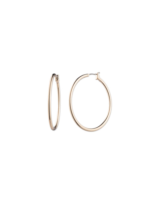 Anne Klein Gold-Tone Gold-Tone Hoop Earrings