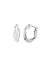 Anne Klein Silver-Tone Silver-Tone Multi Hoop Earrings