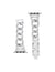 Anne Klein  Chain Link Bracelet Band with Premium Crystals for Apple Watch®