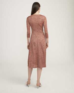 Anne Klein  Knot Front Midi Dress- Clearance