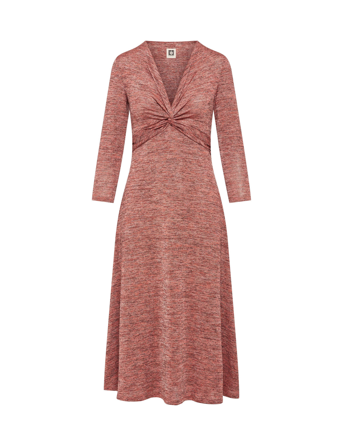 Anne Klein  Knot Front Midi Dress- Clearance
