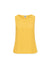 Anne Klein Mondrian Yellow Solid Sleeveless Shell- Sale