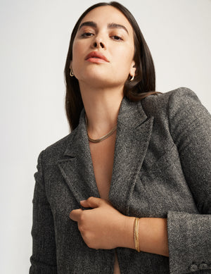 Anne Klein Herringbone Chain Bracelet